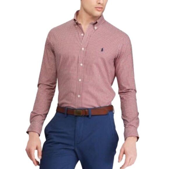 RALPH LAUREN Slim Fit Button Down Shirt Size L - Picture 1 of 5